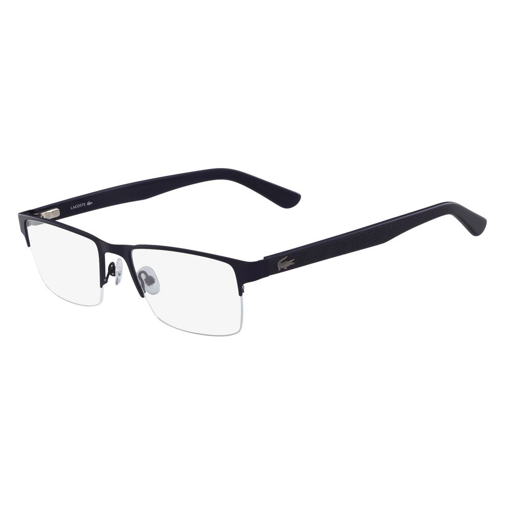 Lacoste L2237 Eyeglasses 424 Matte Blue 55mm